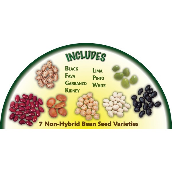 Heirloom Organics Drying Beans Seed Pack-649