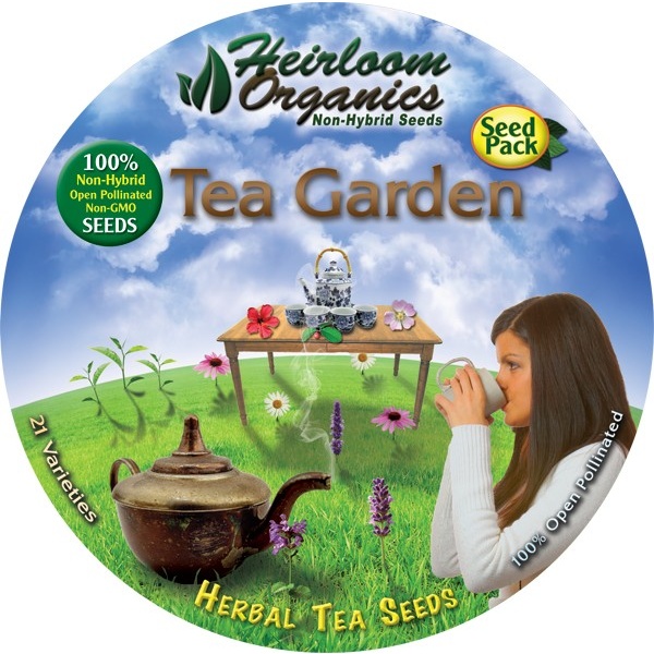 Heirloom Organics Tea Garden Variety Seed Pack-658