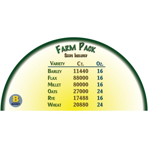 Heirloom Organics Farm Variety Seed Pack-678