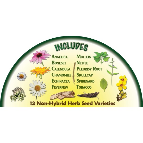 Heirloom Organics Family Medicine Variety Seed Pack-672