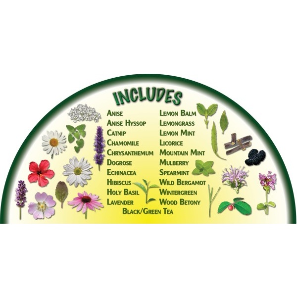 Heirloom Organics Tea Garden Variety Seed Pack-657