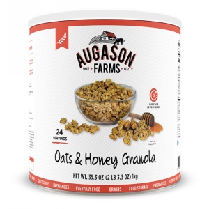 Augason Farms Oats and Honey Granola 24 Servings #10 Can - (SHIPS IN 1-2 WEEKS)