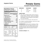 potato gems nutrition facts
