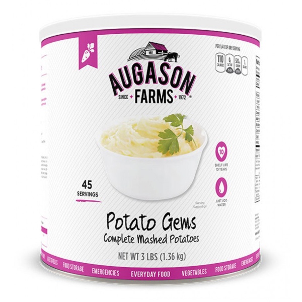 Potato Gems - Complete Mashed Potatoes 48oz Can-0