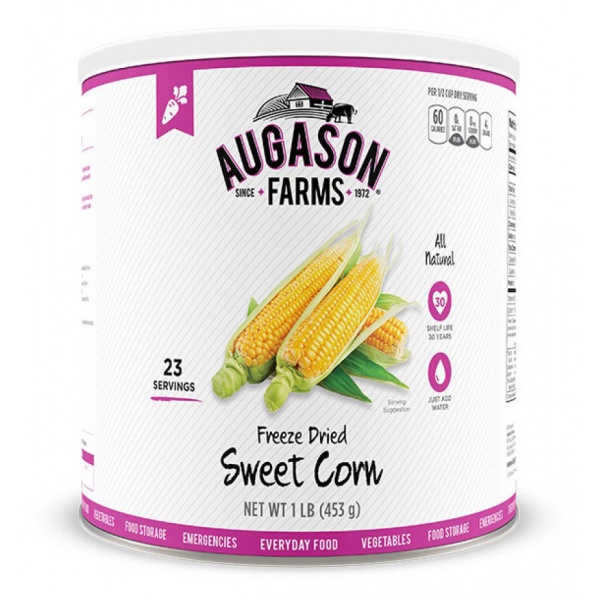 Freeze Dried Sweet Corn 23 Servings Can-0