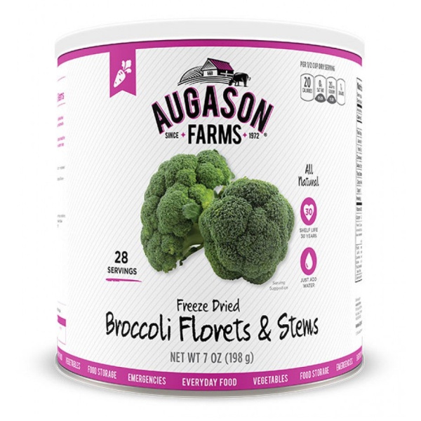 Freeze-Dried Broccoli Florets 28 Servings-0