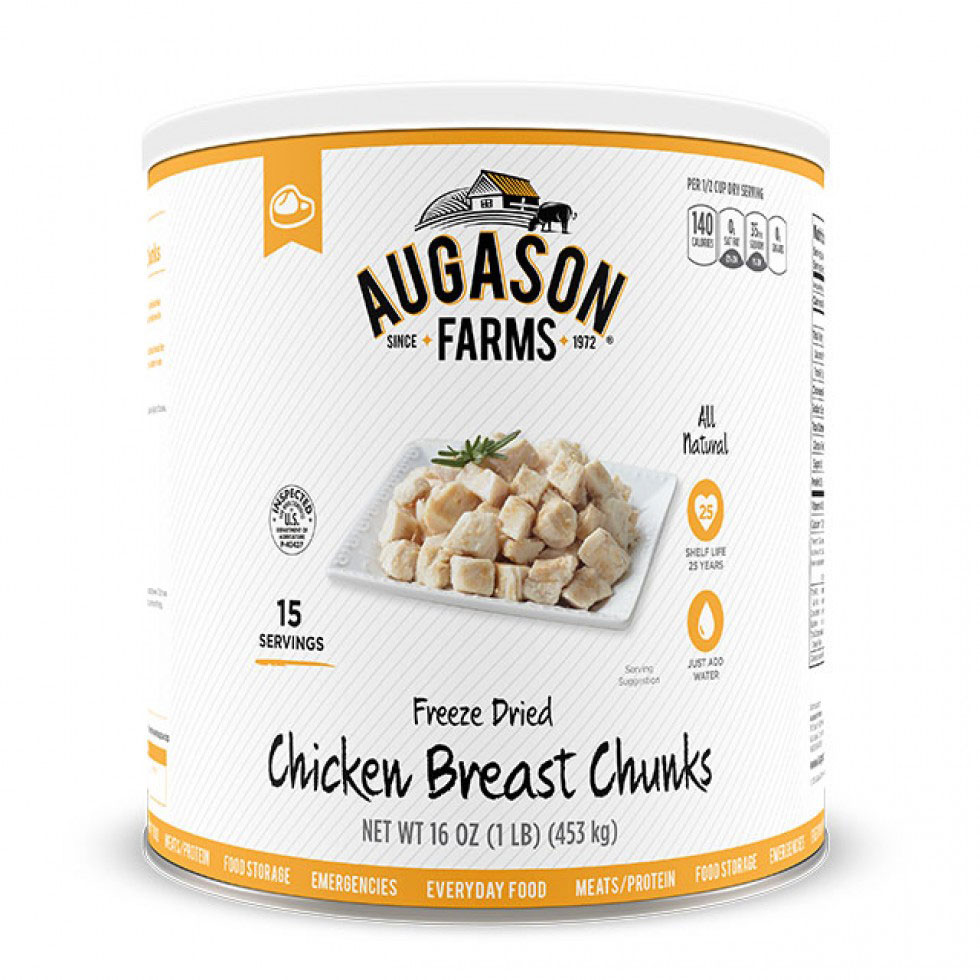 Freeze-Dried Chicken Chunks 16oz Can-0