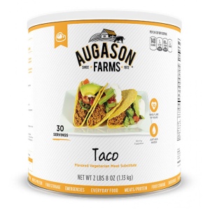 Taco Flavored Vegetarian Meat Substitute 30 Servings-0