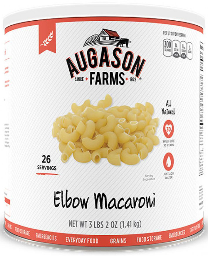 Elbow Macaroni 26 Servings Can-0