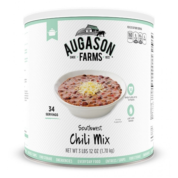 Southwest Chili Mix 60oz Can 34 Servings-0