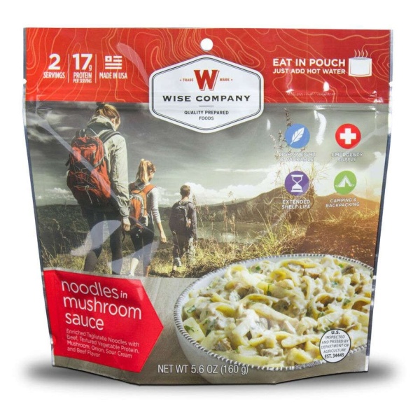 Wise Food Storage Outdoor Noodles Beef Sold as 6ct Pack-0