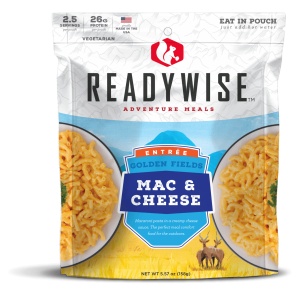 ReadyWise (formerly Wise Food Storage) Golden Fields Mac and Cheese 6 Pack (SHIPS IN 1-2 WEEKS) pasta.