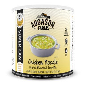 Augason Farms Chicken Noodle Soup Super #10 Can 20 Servings - (SHIPS IN 1-2 WEEKS)