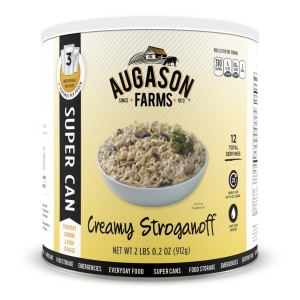 Augason Farms Creamy Stroganoff 12 Servings #10 Can - (SHIPS IN 1-2 WEEKS)" is the product.