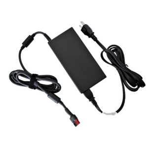 A Lion Energy Safari LT Fast Charger for a laptop.