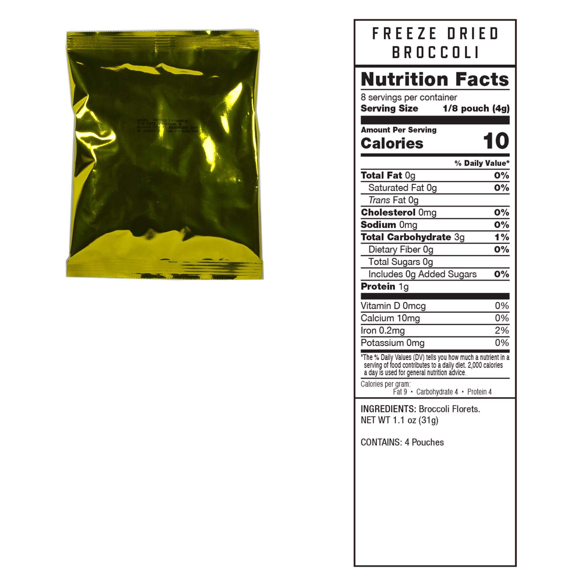 A bag of ReadyWise (formerly Wise Food Storage) 480 Serving Freeze-Dried Vegetable Bundle (SHIPS IN 1-2 WEEKS) with a label on it.