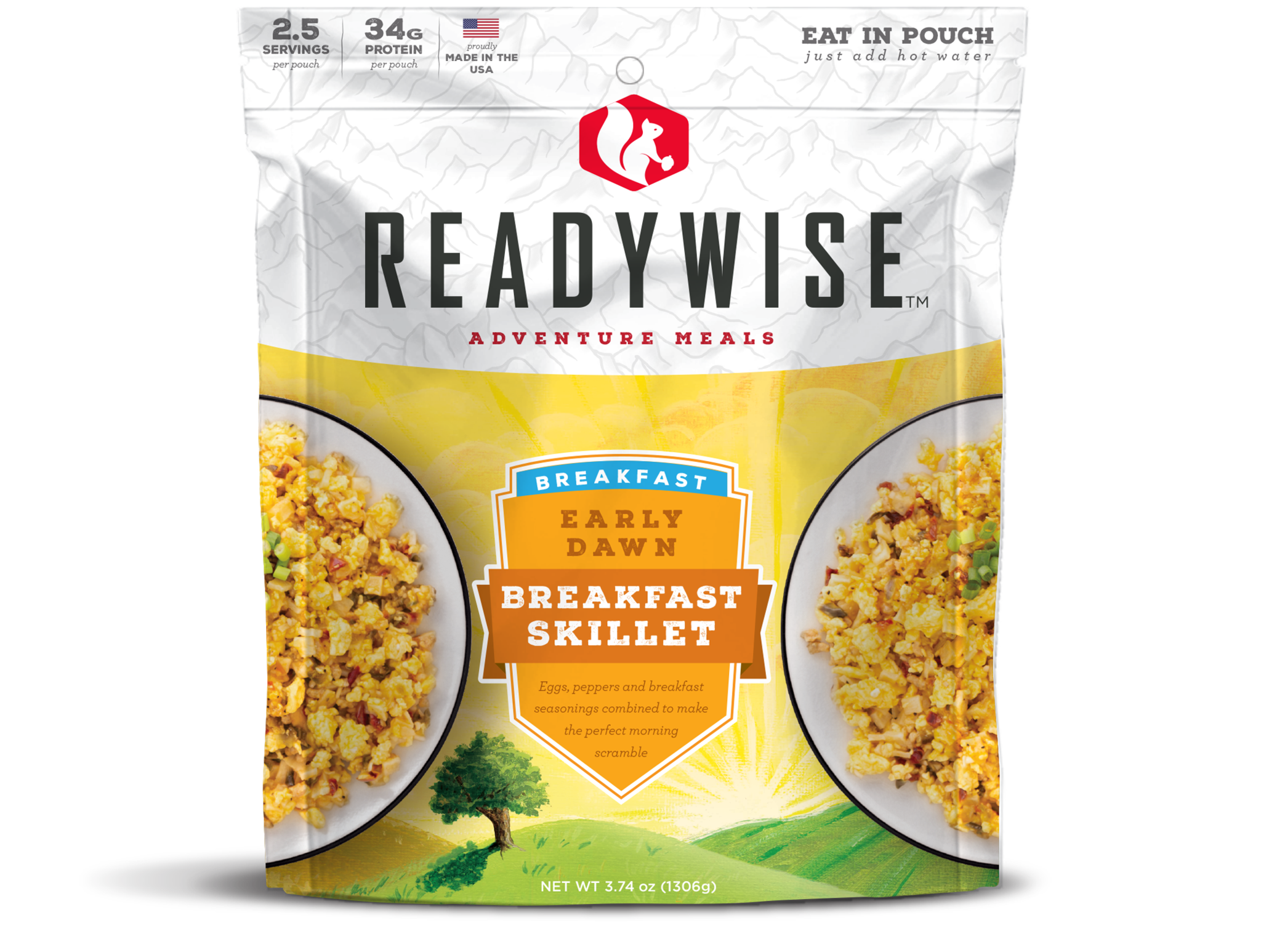 ReadyWise (formerly Wise Food Storage) Early Dawn Breakfast Skillet - 6 Pack (SHIPS IN 1-2 WEEKS).