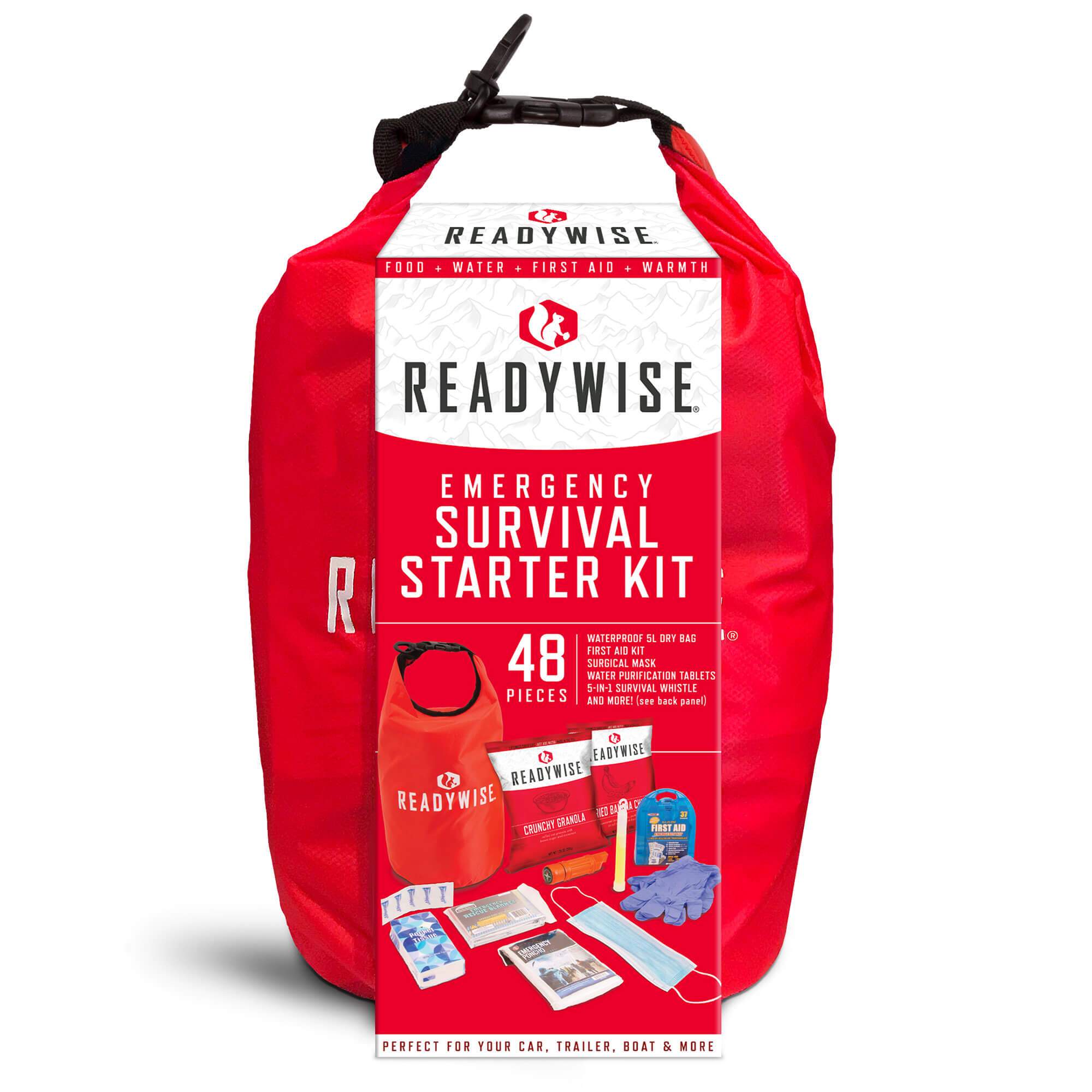 ReadyWise (formerly Wise Food Storage) Emergency Survival Starter Kit - (SHIPS IN 1-2 WEEKS).