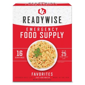 ReadyWise (formerly Wise Food Storage) 16 Serving Emergency Food Supply - Favorites Box - (SHIPS IN 1-2 WEEKS).