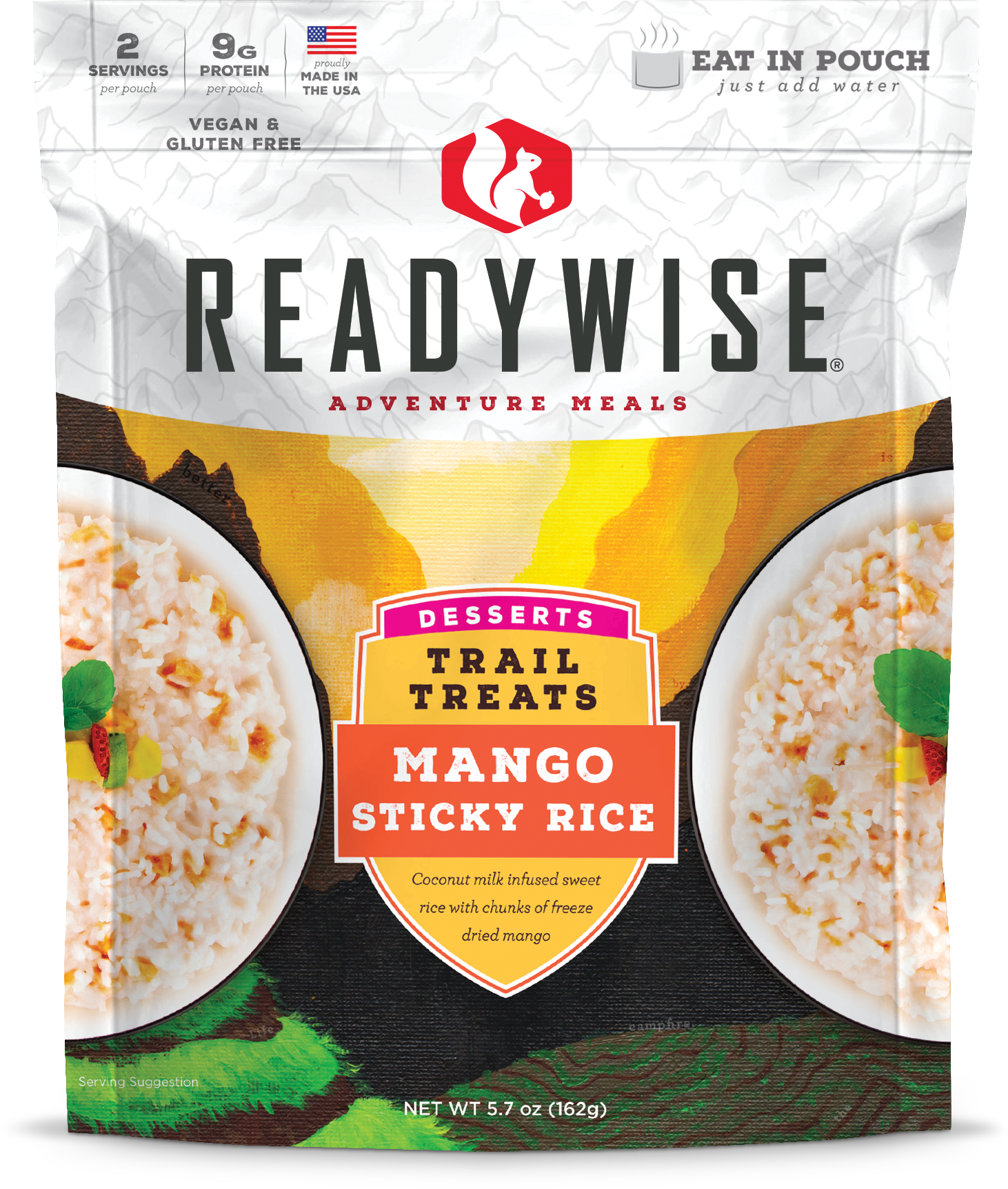 ReadyWise mango stick rice.