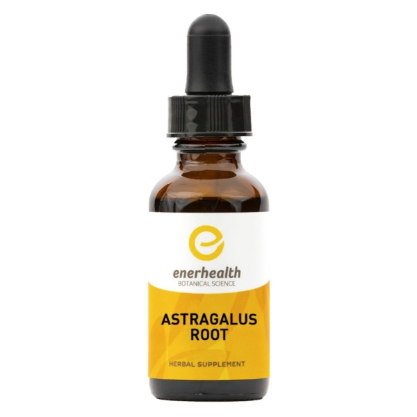 A Enerhealth Botanicals ASTRAGALUS ROOT EXTRACT - 2 oz Bottle - (SHIPS IN 1-2 WEEKS) on a white background.
