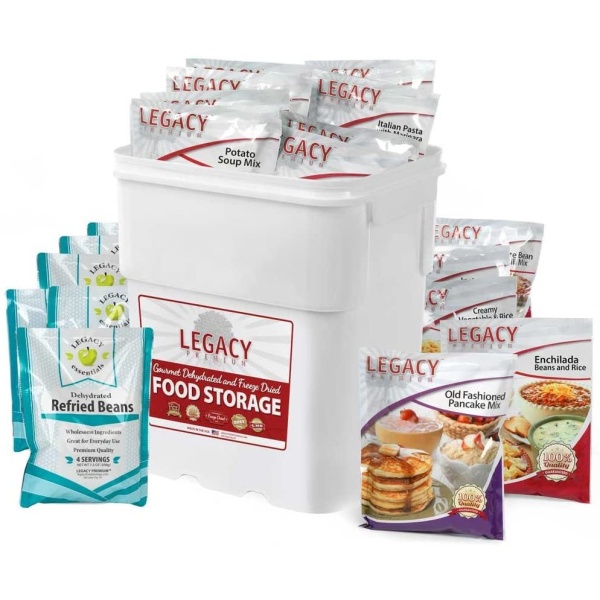 Legacy Food Storage Emergency Food Ultimate Sample Pack - Survival Supply - 183 Large Servings - (SHIPS IN 1-2 WEEKS).