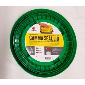 Gamma seal lids are an essential accessory for emergency food storage.
