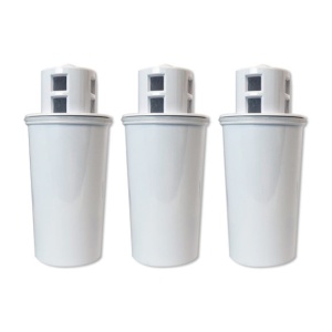 Three Harvest Right Freeze Dryer Oil Filter Replacement Cartridges - 3 Pack - (SHIPS IN 1-3 WEEKS) on a white background.