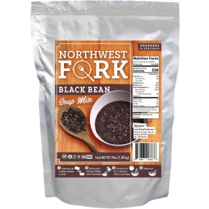 Northwest fork black bean soup mix.