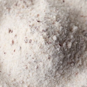 A close up of a bowl of Rainy Day Foods Gluten-Free Baking and Pancake Mix 57 oz #10 Can - 40 Servings – (SHIPS IN 1-2 WEEKS).