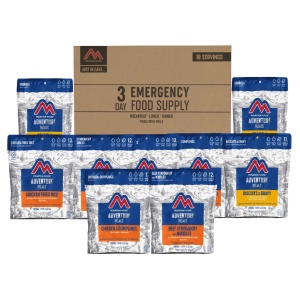 Mountain House 3 Day Emergency Kit (9 Pouches) - (SHIPS IN 1-2 WEEKS)