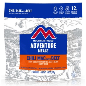 Mountain House Chili Mac & Beef.