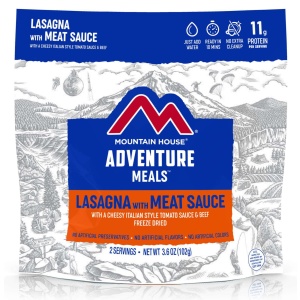 Mountain House Lasagna with Meat Sauce Pro Pack Mylar Pouch - 2 Servings - (SHIPS IN 1-2 WEEKS)