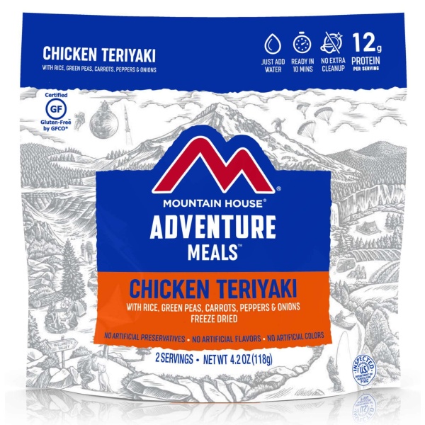 Mountain House Chicken Teriyaki with Rice Mylar Pouch - 2 Servings - (SHIPS IN 1-2 WEEKS)