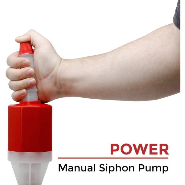 Tera Pump 55 Gallon BPA-Free Compact Manual Drum Pump with Adjustable Length - (SHIPS IN 1-2 WEEKS)