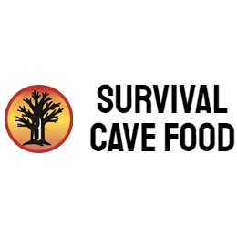 Survival cave food logo.