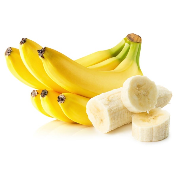 A bunch of gluten-free bananas.
