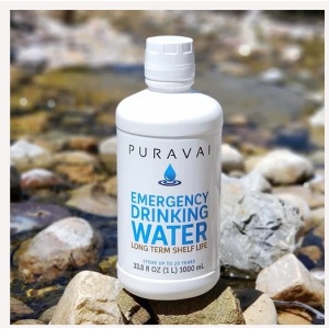 Puravai emergency drinking water - 1 Pallet = 792 One-Liter Bottles - (SHIPS IN 3-6 WEEKS).