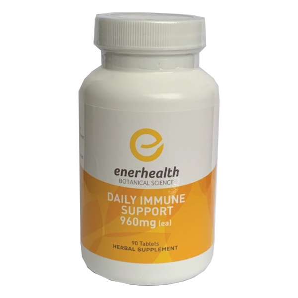 Enerheal daily immune support tablets.