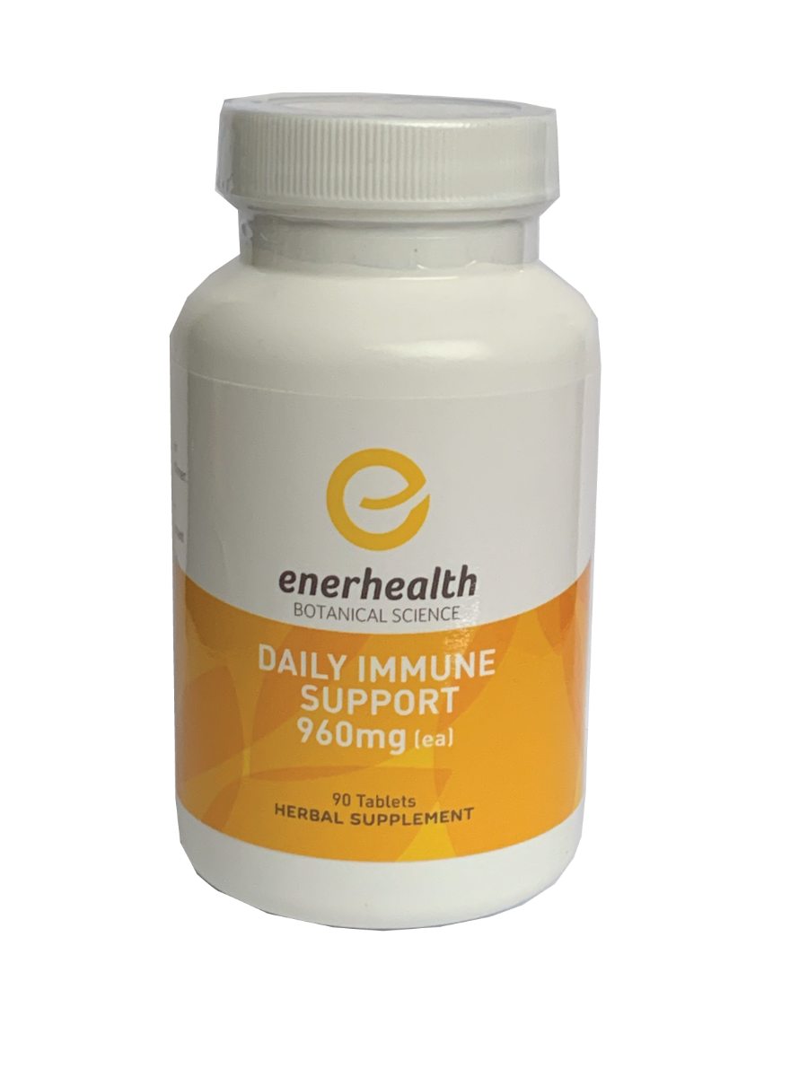 Enerheal daily immune support tablets.
