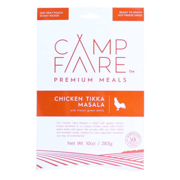 Camp fare premium meals chicken tikka masala - 18-Pack Case - (SHIPS IN 1-3 WEEKS)