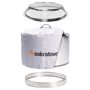 Solostove Yukon 1.0 stainless steel fire pit - portable and "smokeless".