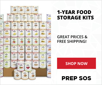 Prep SOS Food Storage & Emergency Prep One Year Kits