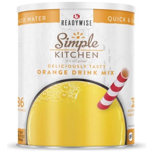 Simple Kitchen Orange Drink Mix - #10 Can - 86 Servings.