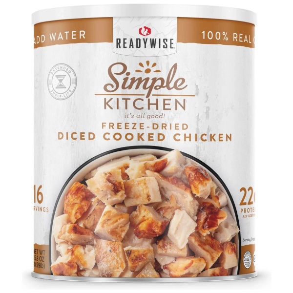 Redwise simple kitchen canned chicken.