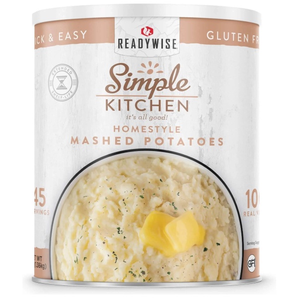 Simple Homestyle Mashed Potatoes.