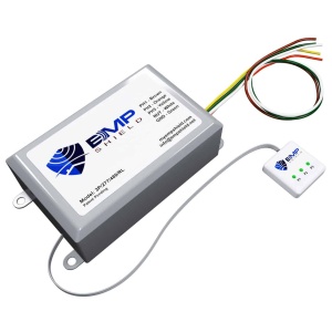 The EMP power supply is connected to a concealed model power supply with external LEDs.