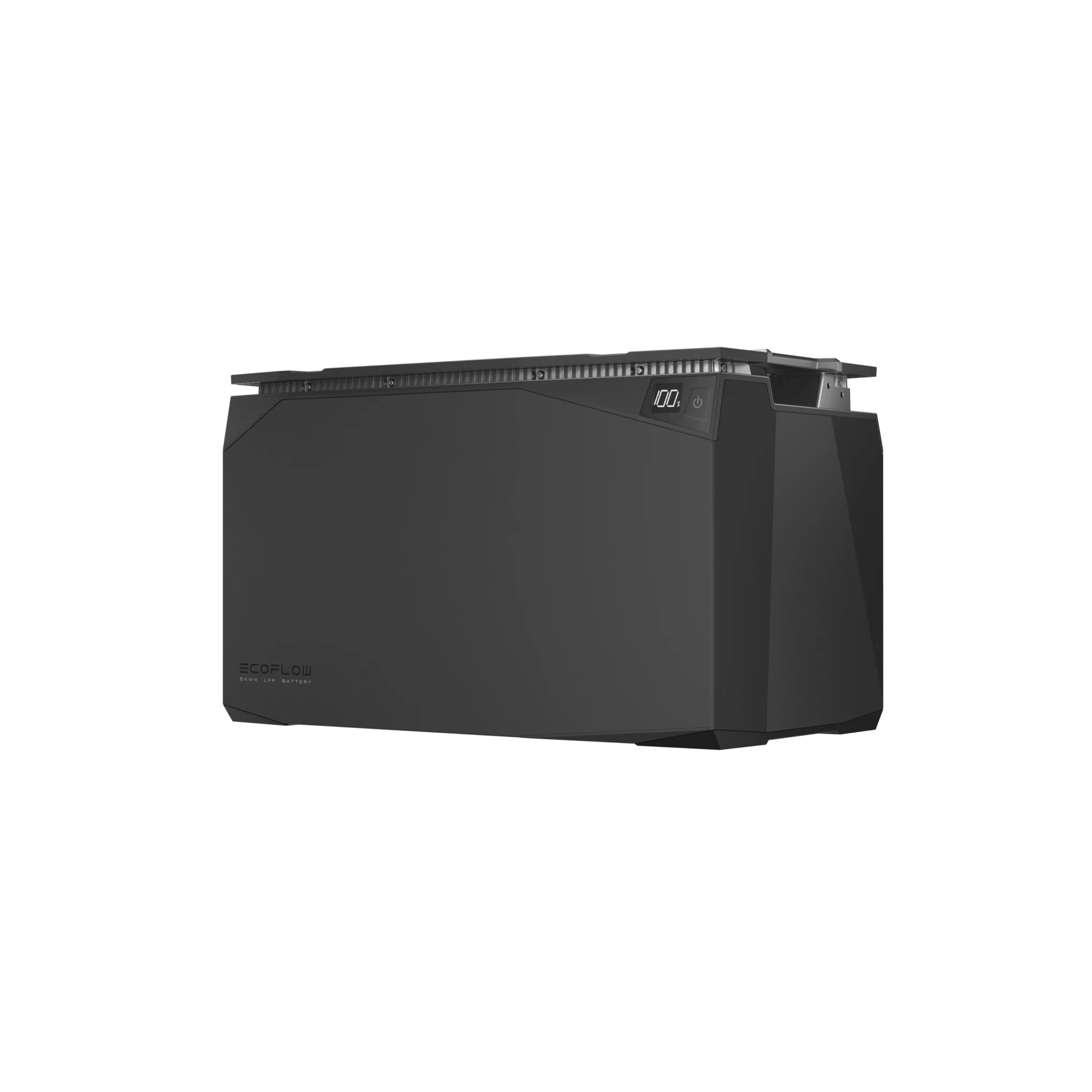 An EcoFlow black box on a white background.