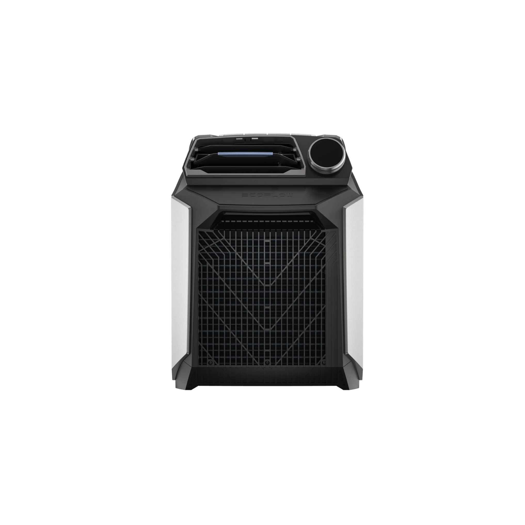 EcoFlow Wave Portable Air Conditioner in black and white (SHIPS IN 1-2 WEEKS) on a white background.
