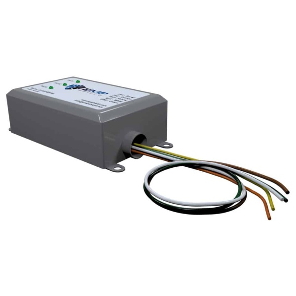 A power supply with EMP Shield 3 Phase 120-208 Volt AC EMP and Lightning Protection (3P-120-208-W) capabilities.
